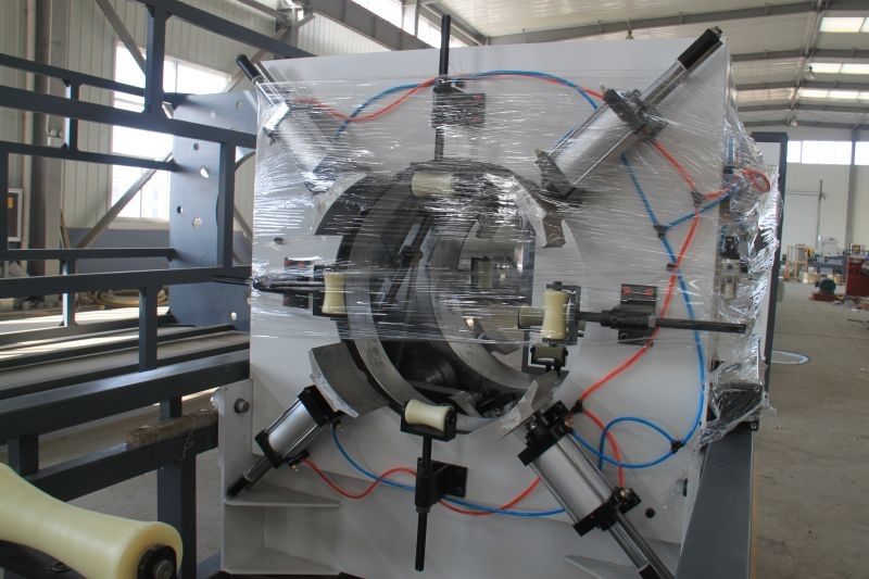HDPE Pipe Extrusion Line Plastic Sheet Extruder 75mm-250mm