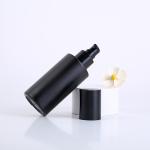 Facial Cleanser Glass Collar Material 30ml 50ml 100ml Perfume Bottle Black