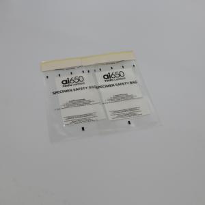 Quality transparent Zipper Pouch For Biohazard Medical Specimen wholesale