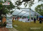 Aluminum Frame Small Garden Marquee Tent Waterproof with Glass Walls