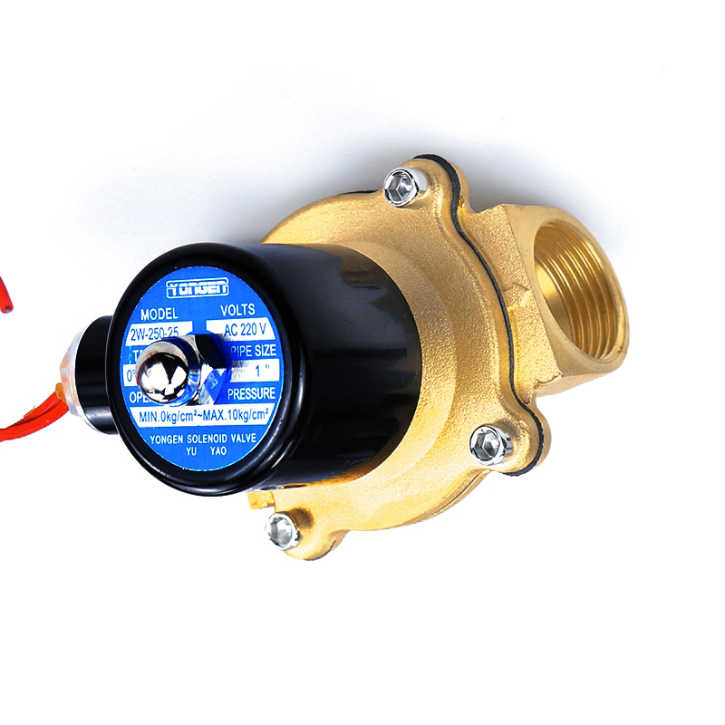 High Pressure Solenoid Control Valve Normally Closed 2 Way Solenoid Valve For Water