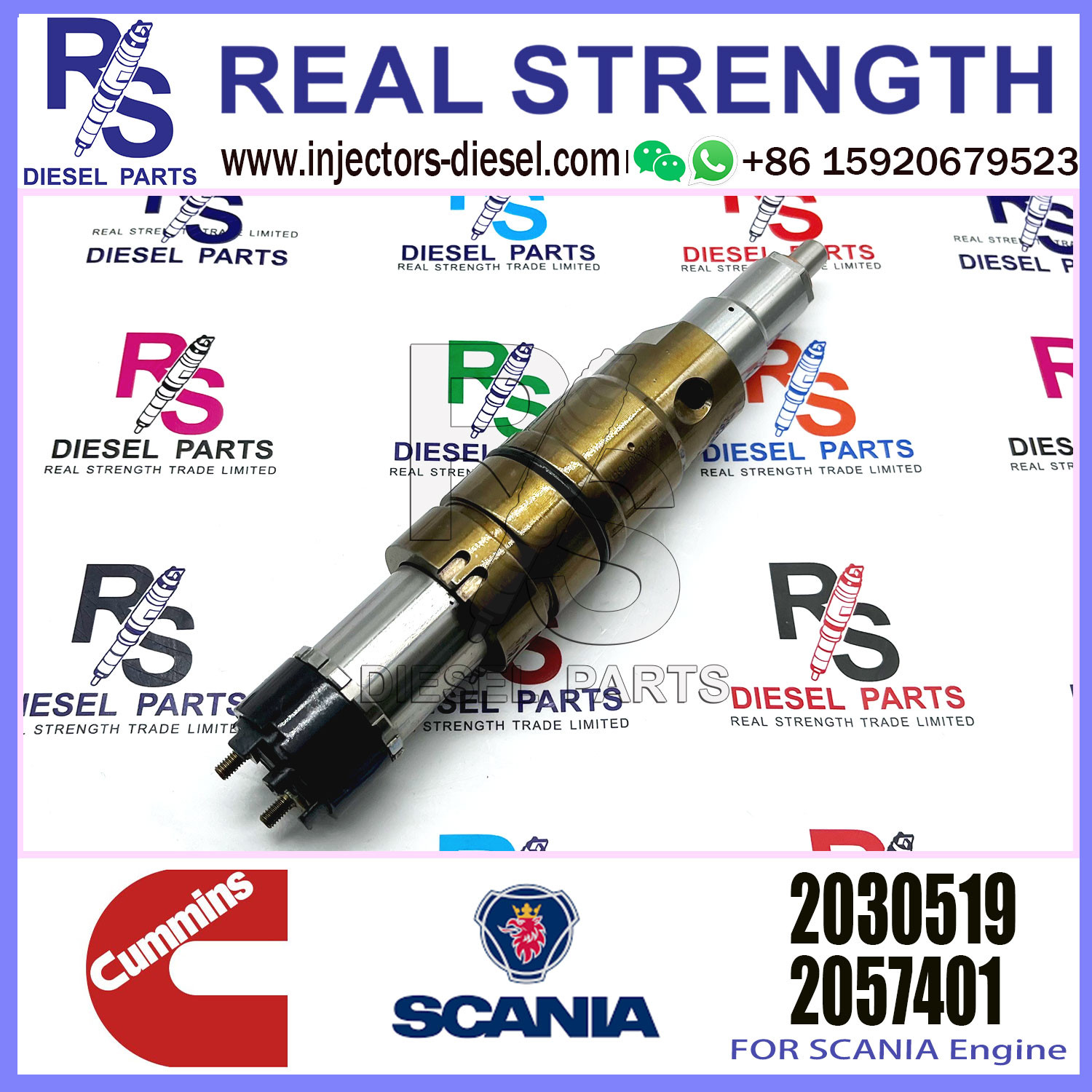 Diesel Fuel Injectors 2872544 2419679 4905880 2894920PX 2031835 2030519 4905880 For Cummins SCANIA
