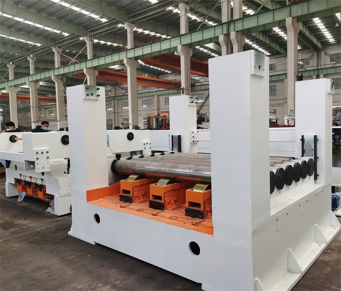 Medium Gauge Steel Flying Cut To Length Line Shear Continuous Cut To Length Line 2-8x1600