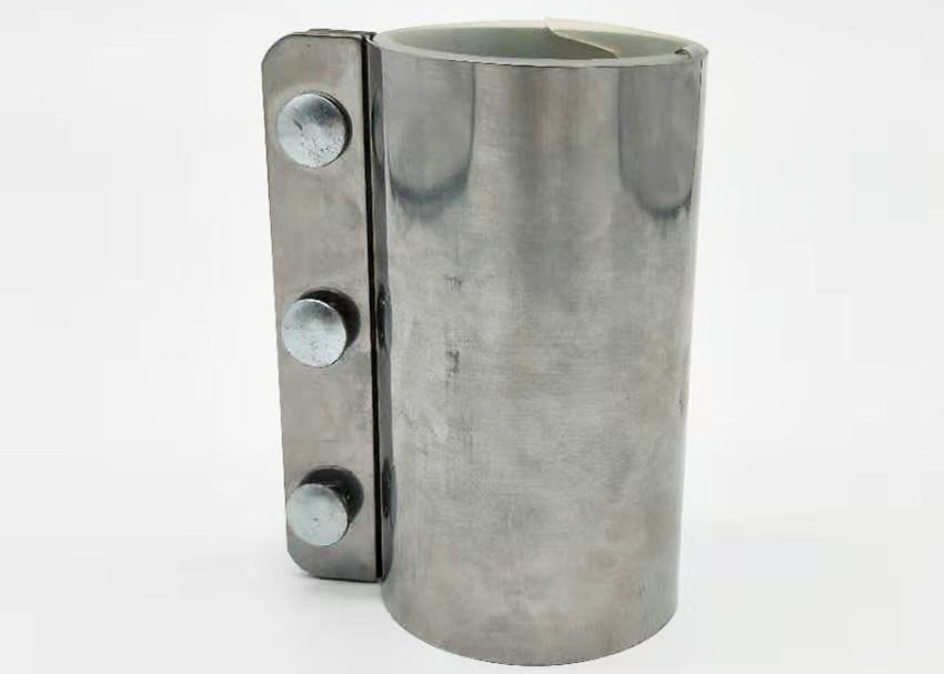 Stainless Steel Pneumatic Conveying System 114mm Heavy Duty Pipe Clamps