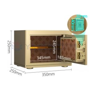 Quality Dual Alarm Electronic Lock Office Safe Box Anti-Theft H250mm wholesale