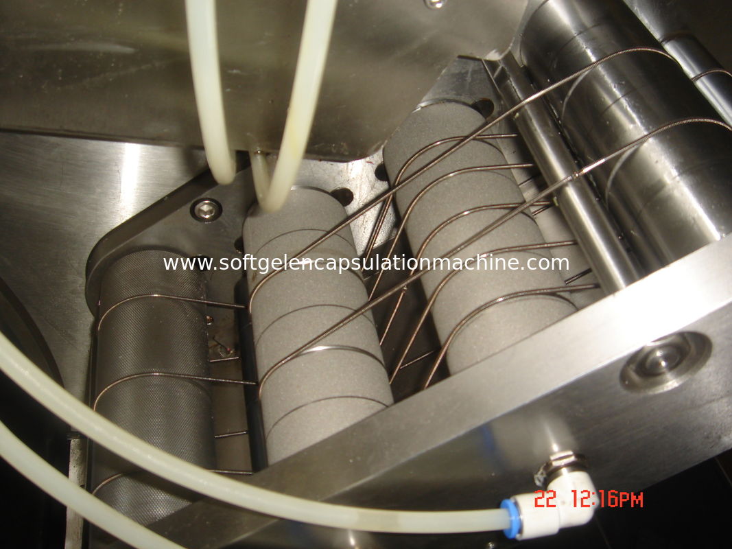 Paintball / Soft Capsule Encapsulation Machine Spare Parts Heating Jacket and Heating Rob , Brush