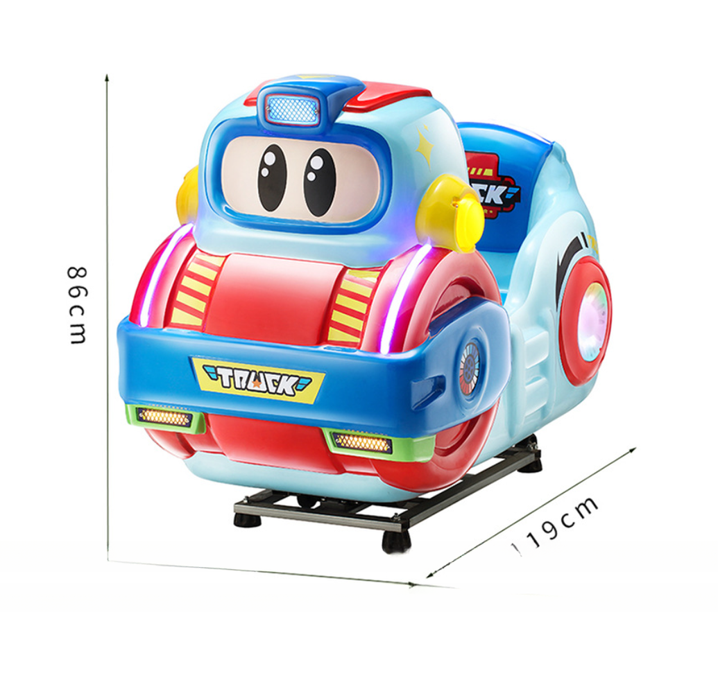 Dreamland indoor amusement park equipment arcade coin operated children mp5 fiberglass kiddie rides kids swing game machine