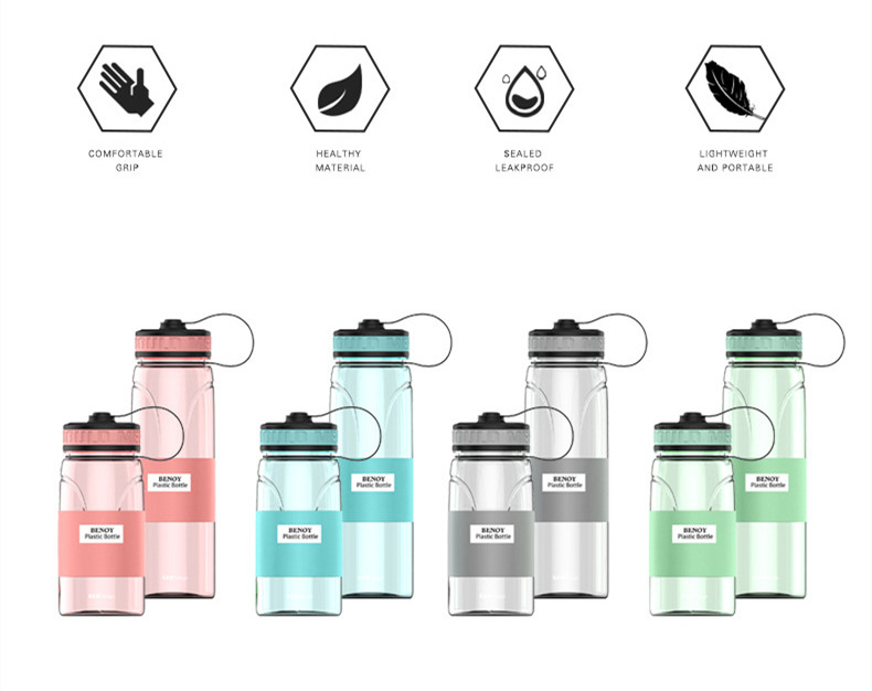 Tritan 1 Litre Gym Water Bottle 2l Water Bottle Bpa Free Wide Mouth