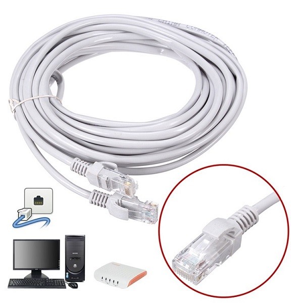 0.3M - 50M Cat6 UTP Patch Cord For Signal Routing Customized Four Pairs