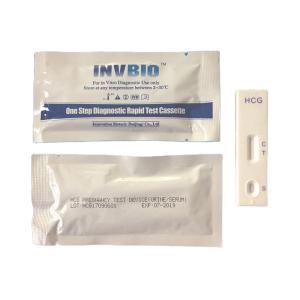 Quality Medical IVD Hcg One Step Pregnancy Test Card wholesale