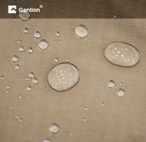 Quality Khaki Anti UV WR OR Water Repellent Fabric Ripstop 2*2 215GSM wholesale