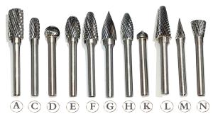Quality Solid Carbide Burr Tungsten Carbide Rotary Burrs Wear Resistant wholesale