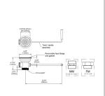 OEM Brass WV-3170 Twist Handle Waste Valve