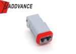 Electrical 2 Pin Female Tyco AMP Connectors For Japanese Car