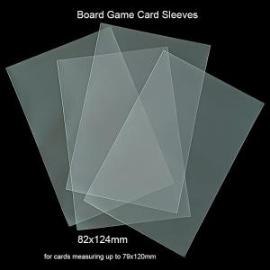 Quality Non Glare Board Game Sleeves 82x124mm Gamegenic Clear Sleeves wholesale