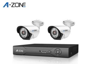 Quality Waterproof 2 Channel Poe CCTV Camera Kit IP66 , Poe Nvr Surveillance System wholesale
