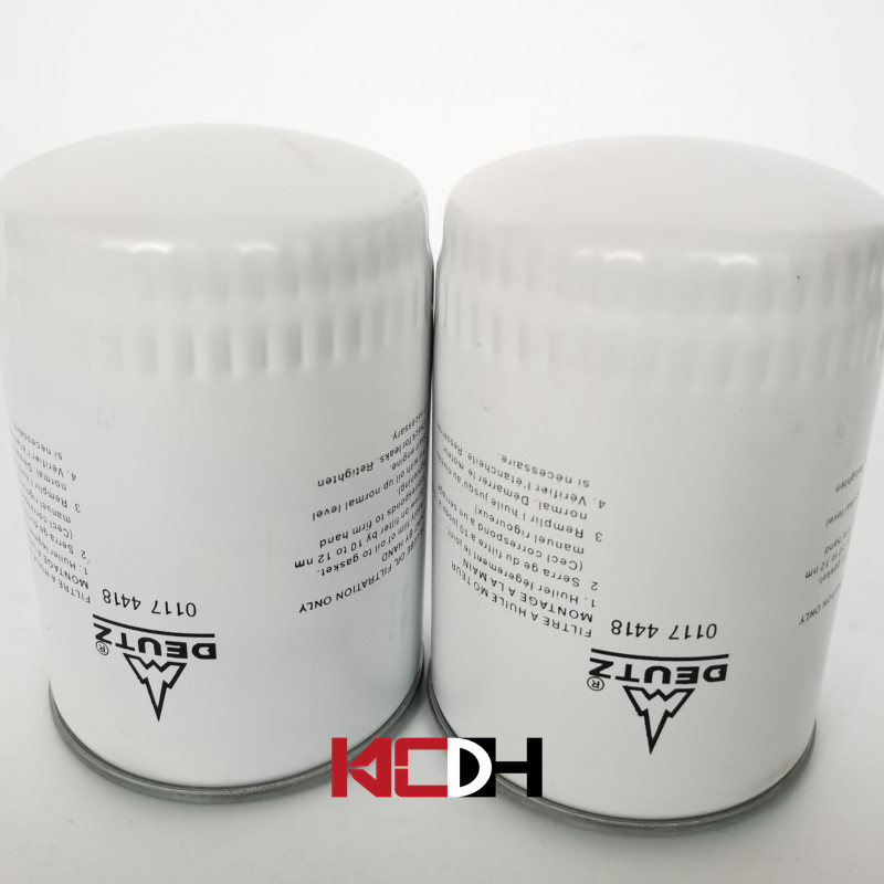 OEM Excavator Parts 01174418 Oil Filter For Deutz