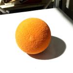 Zoomlion 125mm Concrete Pump Cleaning Sponge Ball Orange round