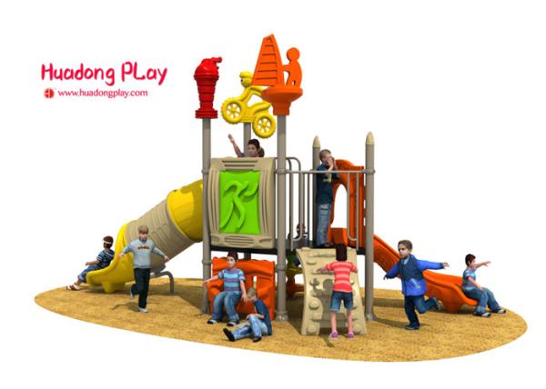 Sports Series Outdoor Playground Slides 600*260*380cm EN1176 Standard Certificat
