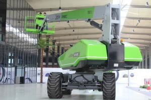 Quality Outdoor Electric Boom Lift , Articulated Boom Lift 27m Platform wholesale