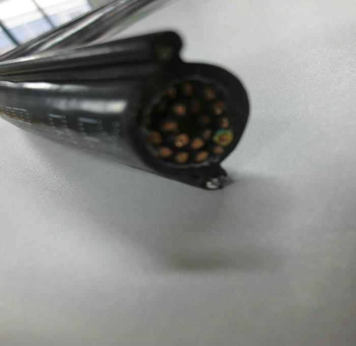 Round Pendant Cable For Crane and Lifter RVV2G 12*1.0mm2