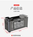 Dustproof 43cm Length Steel Kitchen Basket Rack For Seasoning