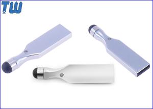 Quality Slim Metal Stylus Touching Pen 1GB Thumbdrive Stick Smooth Finished wholesale