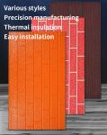 Hotel Design Style Metal Carving Board Exterior Insulation Decoration Integrated