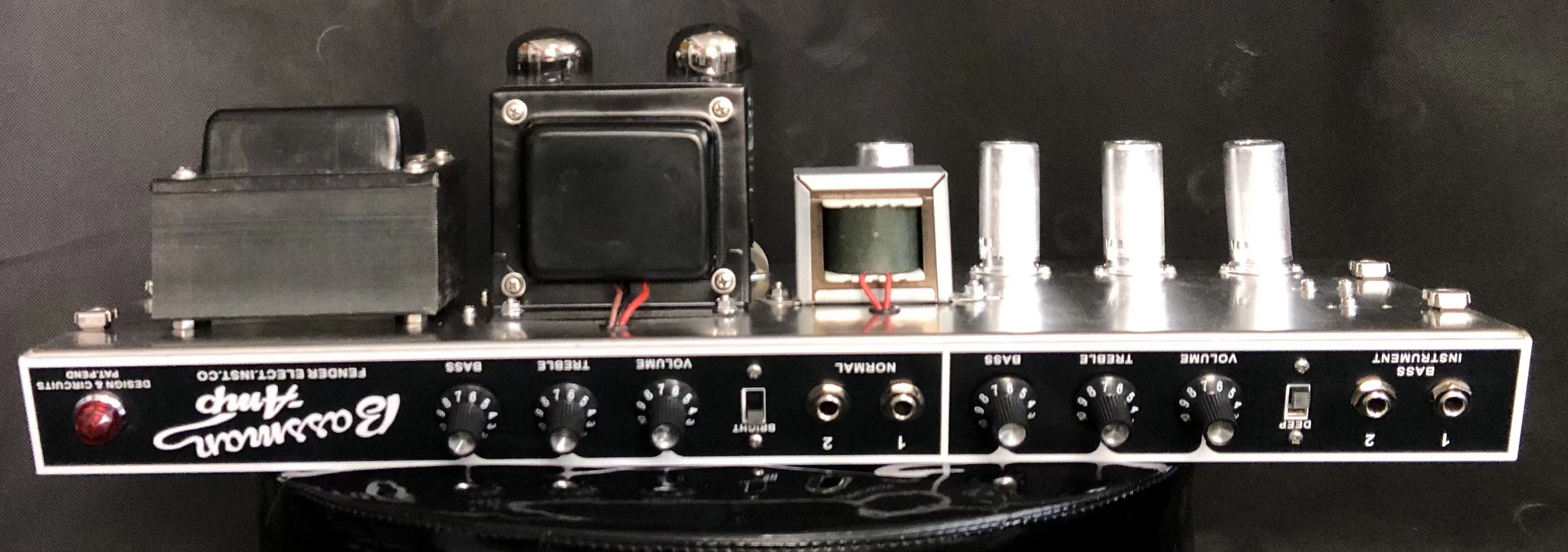 Custom Grand Bassman Reverb Head 1964 1965 Amplifier Bass Tube Amp Vintage Rare
