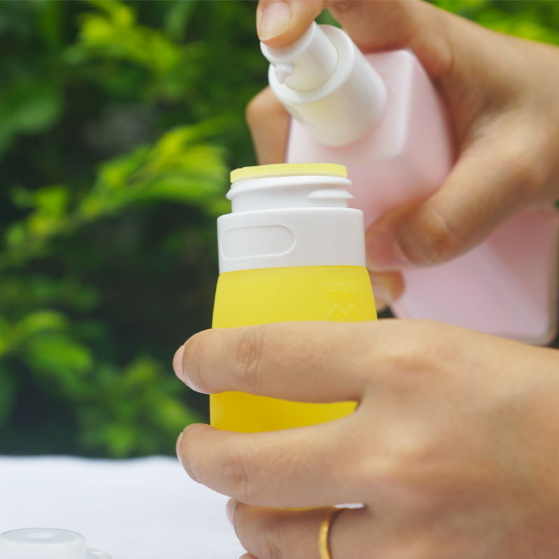 Squeeze Refillable 90ml Silicone Travel Containers