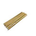 100% Biodegradable Reusable Bamboo Drinking Straws For Smoothie 15cm