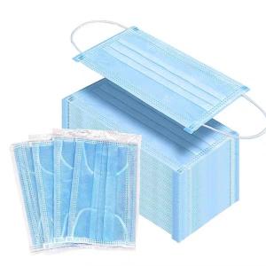 Quality China Wholesale 3 Layer Non woven 3ply Face Medical Disposable Surgical Mask disposable earloop face mask wholesale