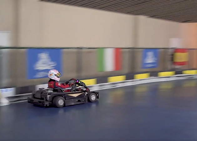 Performance 3.5KW*2 Indoor Racing Go Karts For Adults 90km/H