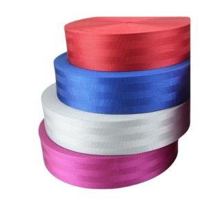 Quality UHMWPE Seatbelt Webbing By The Yard Polyester Nylon Seatbelt Webbing wholesale