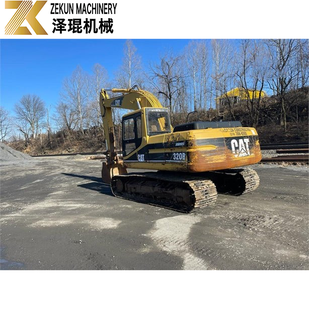 Cat 320 Used Crawler Excavator Original Parts And Track Chain Year 2015