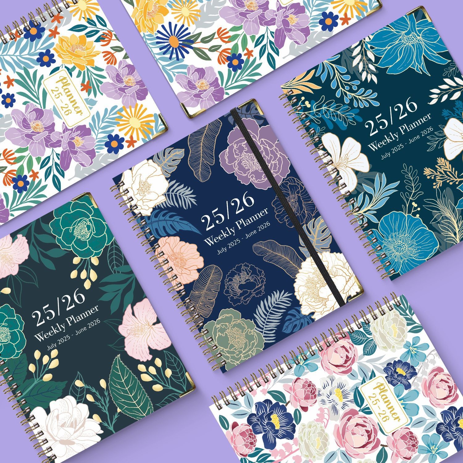 Pastel Color Scheme And High Durability Spiral Hardcover Notebook For Standard Business Needs