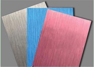 Quality Eco - Friendly Thin Aluminum Sheet With Roughed Brushed Surface For Household Appliance wholesale