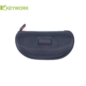 Quality Oxford Hard Large Waterproof Sport Sunglasses Case Resit Compression Rubber Zipper wholesale