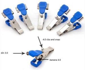 Quality Animal Clip Adapters EKG Monitor Machine Accessories wholesale