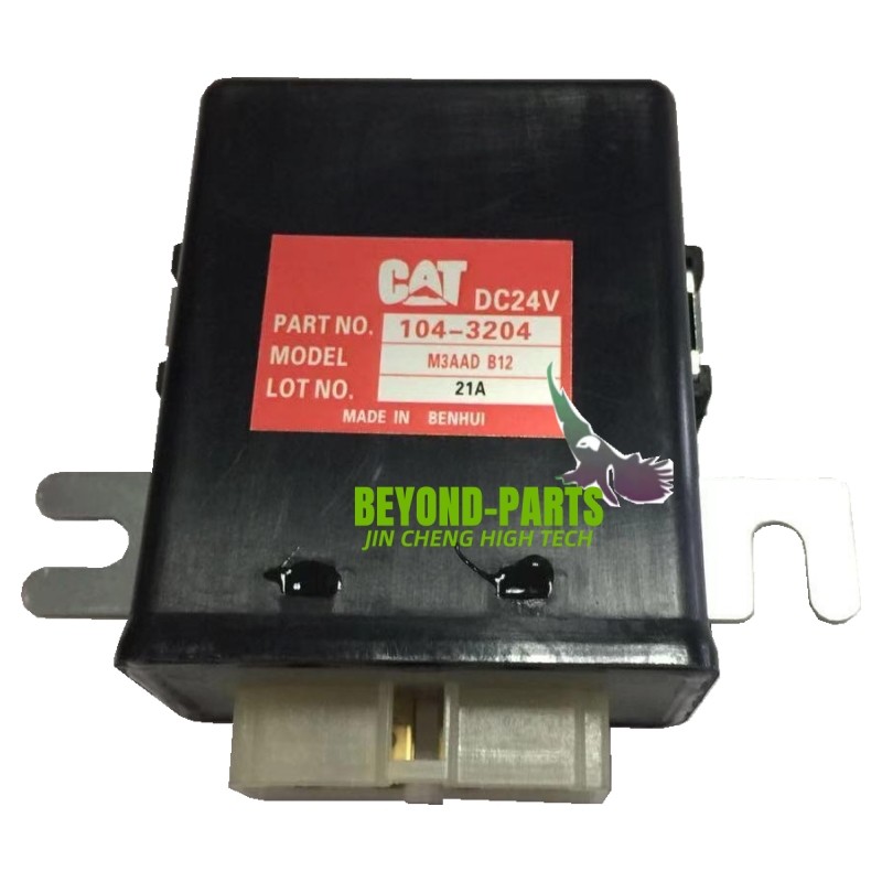 catererpillar 320B Excavator Engine Parts 24V Mechanical Timing Relay M3AAD B12 104-3204 1043204