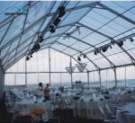 Transparent Modern Polygon Tent Flame Restardant Cover Long Service Life