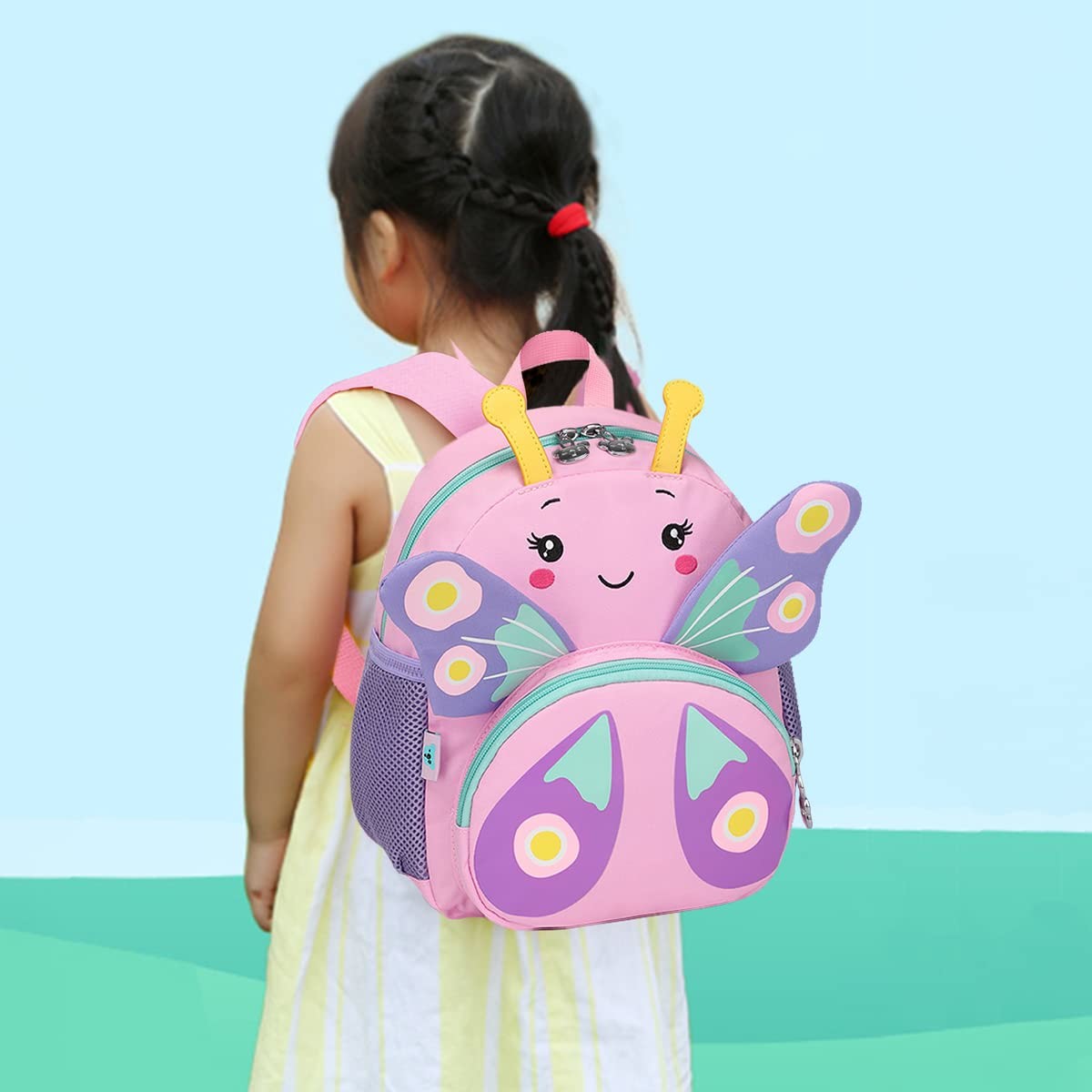 Cute Kids Backpack For Girls Small 3D Cartoon Toddler School Bookbags Age 1-3 Daycare Nursary Travel Bags Kids Backpack Toys Backpack Gift For Kid