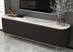 Simple Living Room TV Unit Matching Coffee Table
