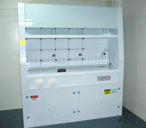 Quality Safety Stainless Steel Fume Hood , Chemical Fume Hood 6mm Thick Acid Compact Board wholesale