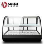 Hotel Club Fried Chicken Glass Food Warmer Display Showcase for Restaurant Cafe