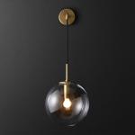 E27 Modern Design Decorative Glass Wall Sconce Light