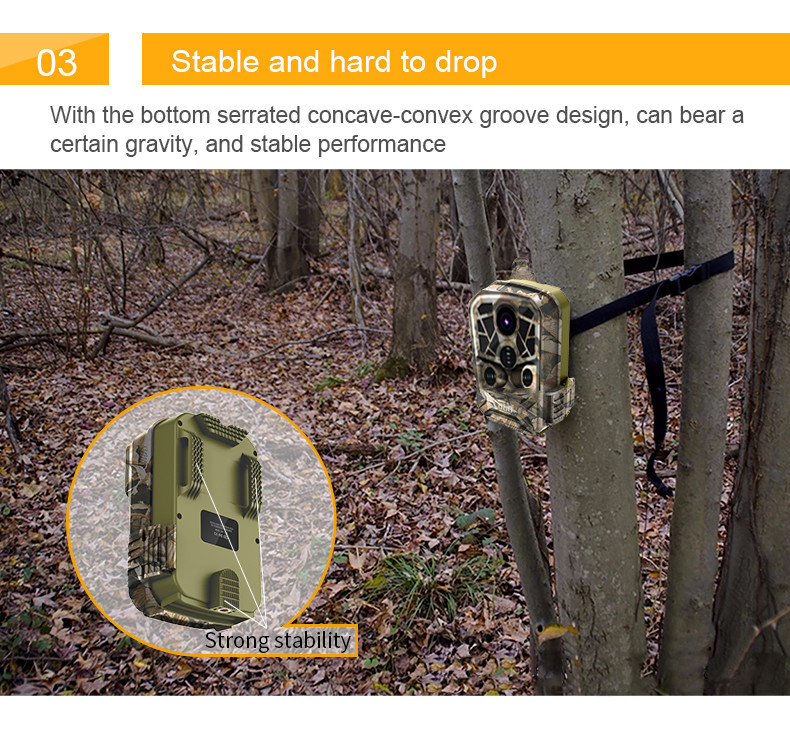 2in 4k Night Vision Hunting Camera Waterproof Animal Trail TFT LCD