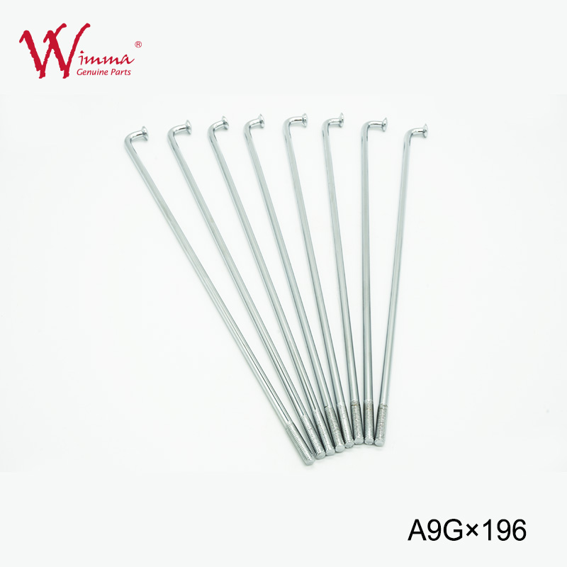 Motorcycle Spoke Set With Nipples Wholesale High Quality A9G 196mm Length Dirt Bike