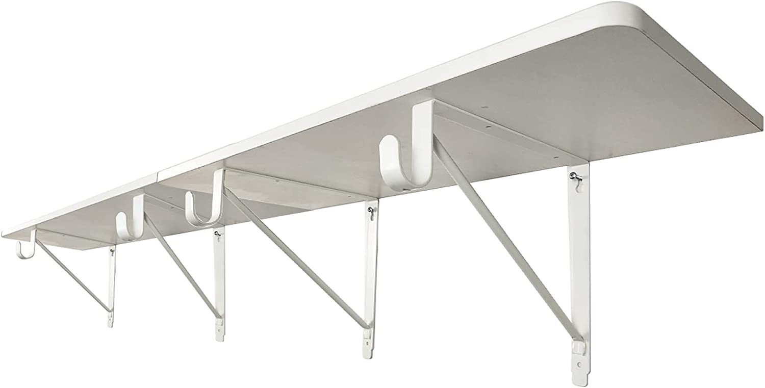 Triangle Bracket Sturdy Support for Your Adjustable Closet Shelves and Rod Bracket