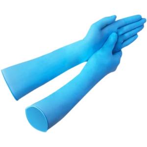 Quality 16 Inches Disposable Nitrile Glove Industrial Nitrile Exam Gloves Large wholesale